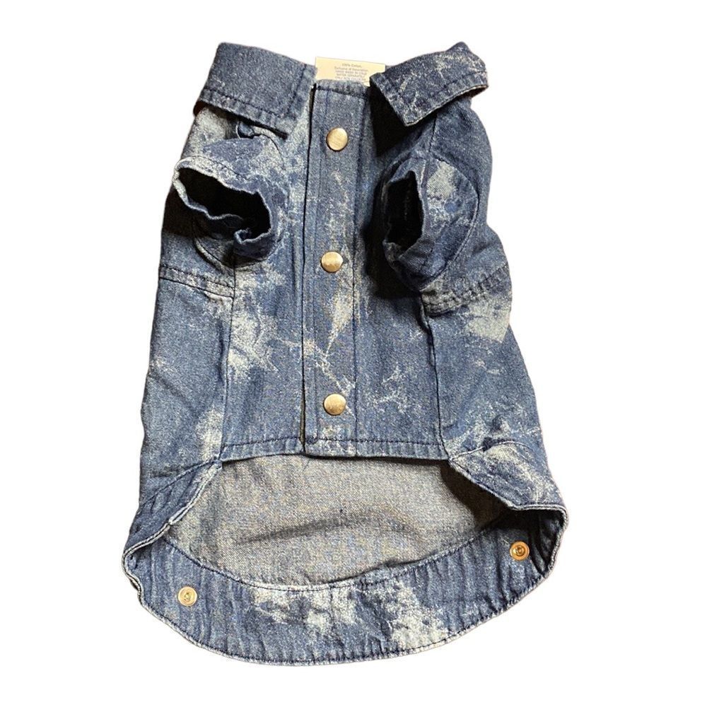 Denim Tye Dye Denim Jacket NWOT - Picture 3 of 9